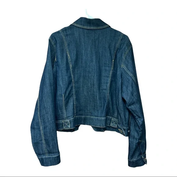 Sz18 Ashley Stewart Jean Jacket - Picture 2 of 3